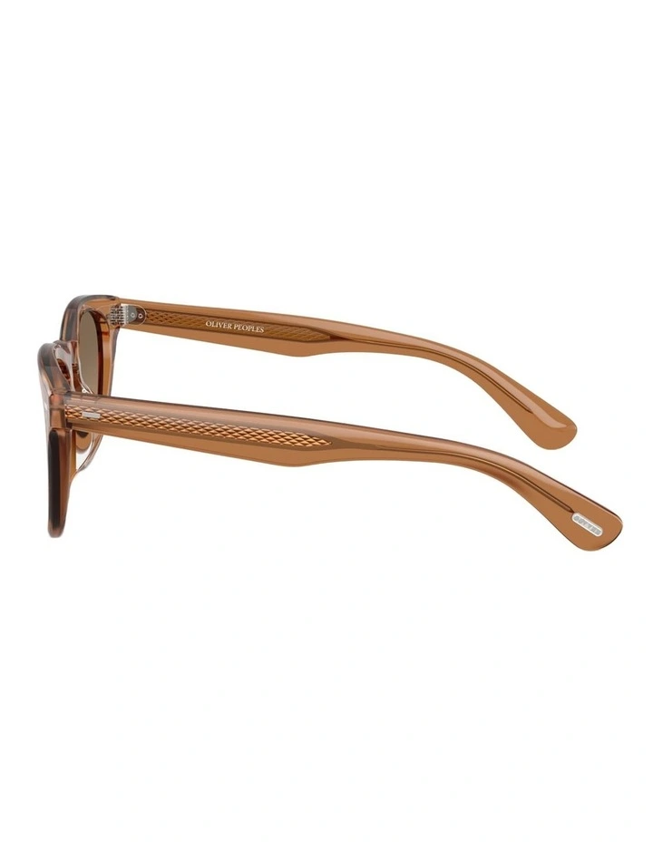 Oliver Peoples Arliss Acetate Polarised Sunglasses in Brown image 2