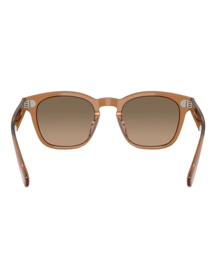 Oliver Peoples Arliss Acetate Polarised Sunglasses in Brown image 3