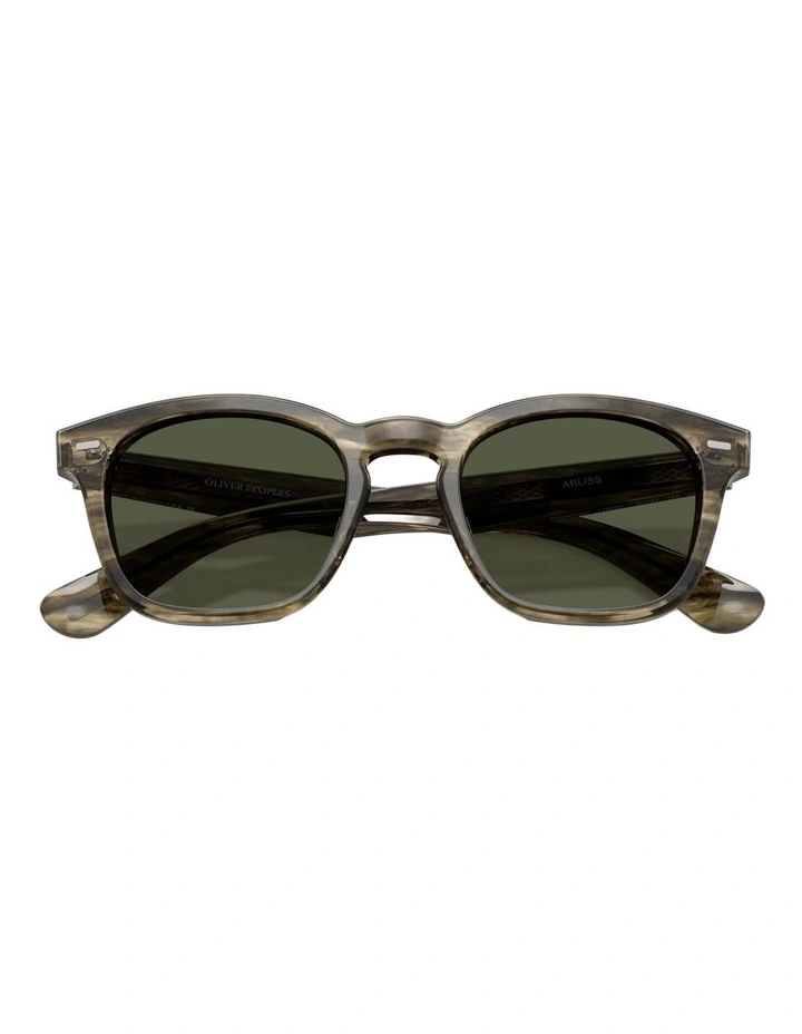 Oliver Peoples Arliss Acetate Sunglasses in Green image 3