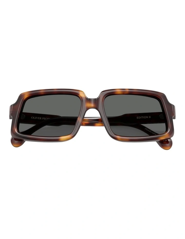Oliver Peoples Edition 9 Acetate Sunglasses in Tortoise image 3