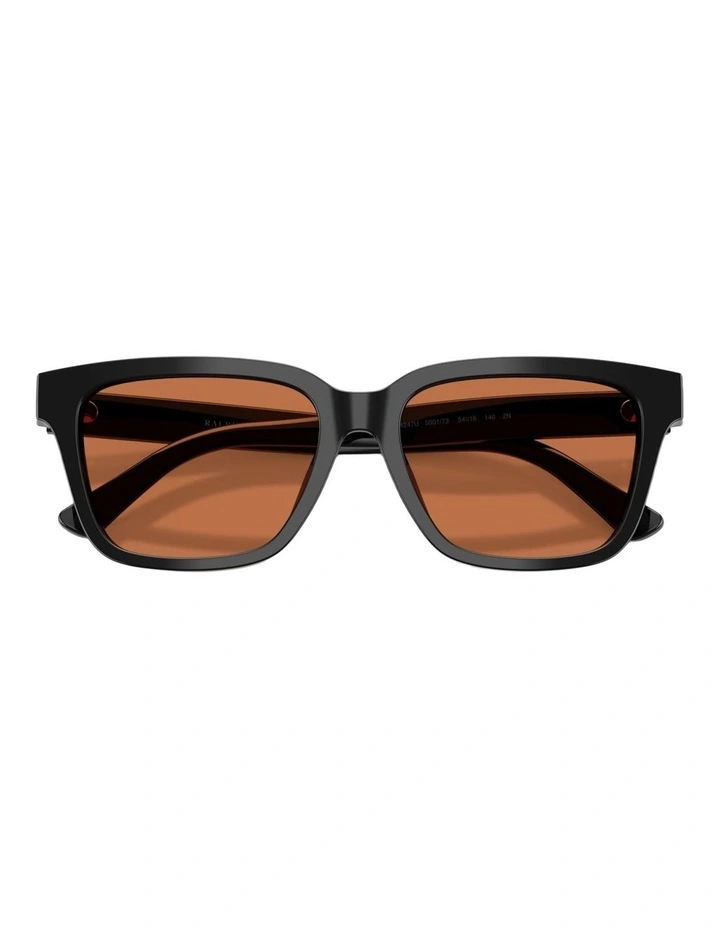 Polo Ralph Lauren Acetate Sunglasses in Black image 4