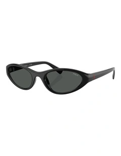 Polo Ralph Lauren  Injected Sunglasses in Black
