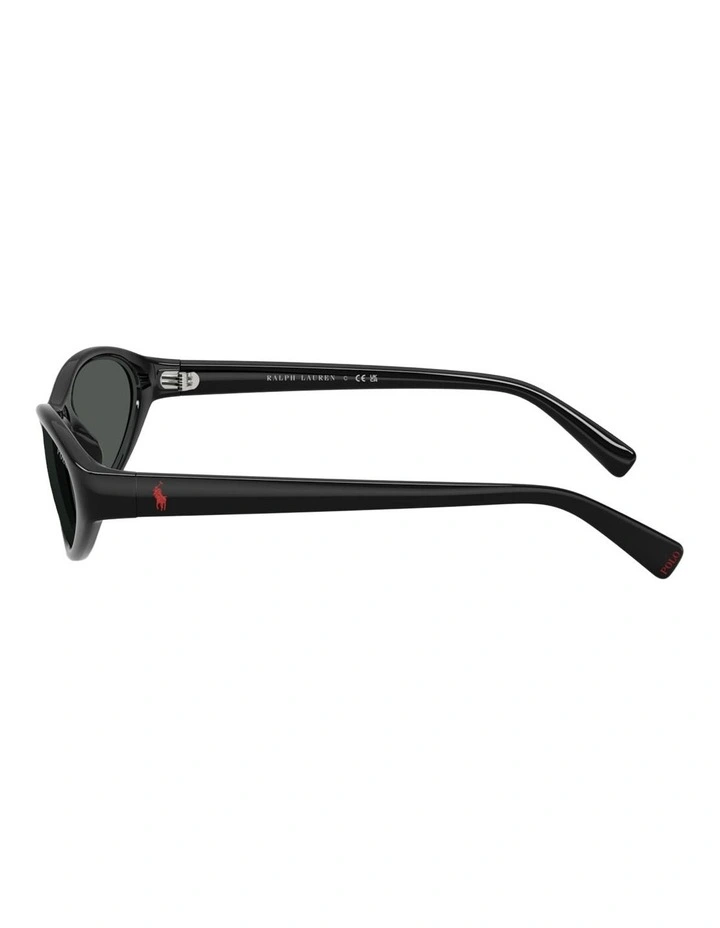 Polo Ralph Lauren  Injected Sunglasses in Black image 3
