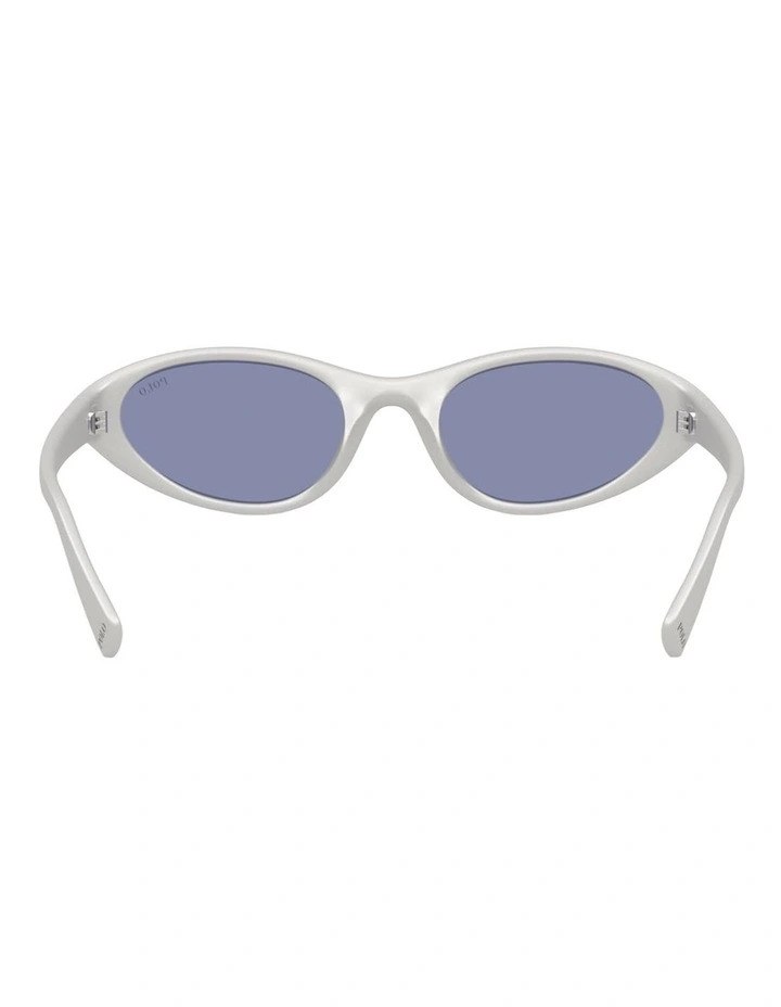 Polo Ralph Lauren Injected Sunglasses in Silver image 2