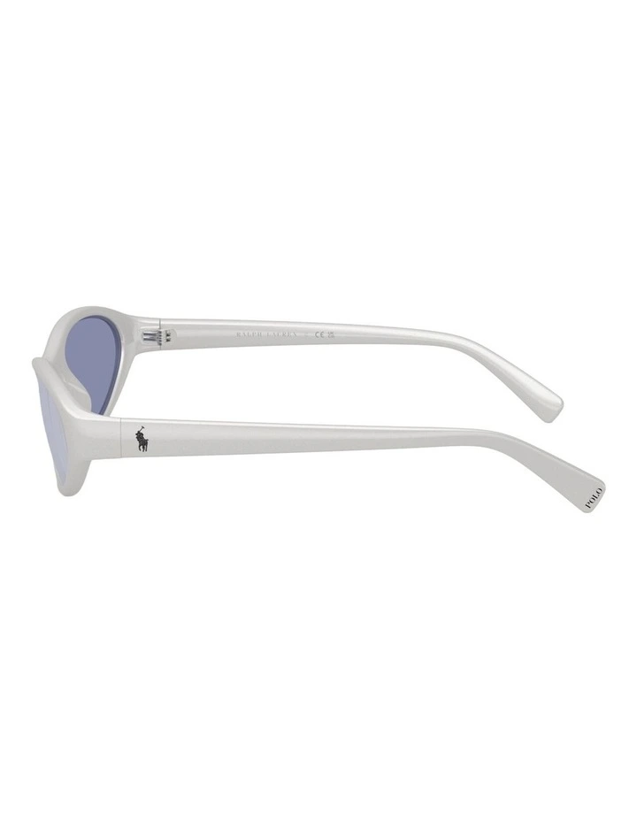 Polo Ralph Lauren Injected Sunglasses in Silver image 3