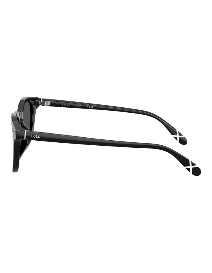 Polo Ralph Lauren Acetate Sunglasses in Black image 2