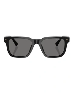 Polo Ralph Lauren  Acetate Polarised Sunglasses in Black