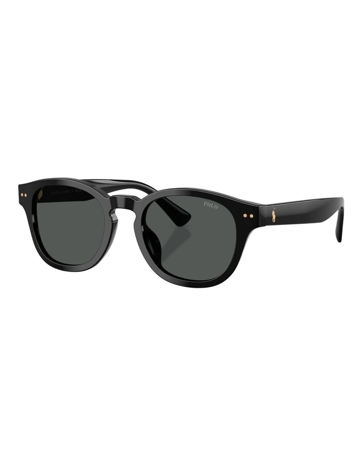 Polo Ralph Lauren  Acetate Sunglasses in Black image 1