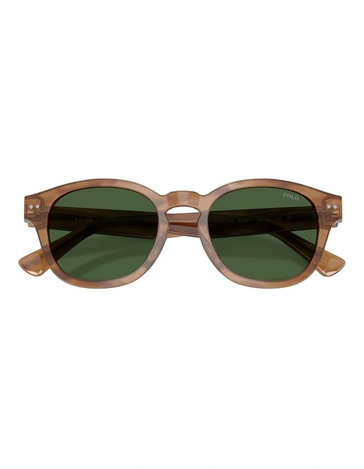 Polo Ralph Lauren Acetate Sunglasses in Brown image 4