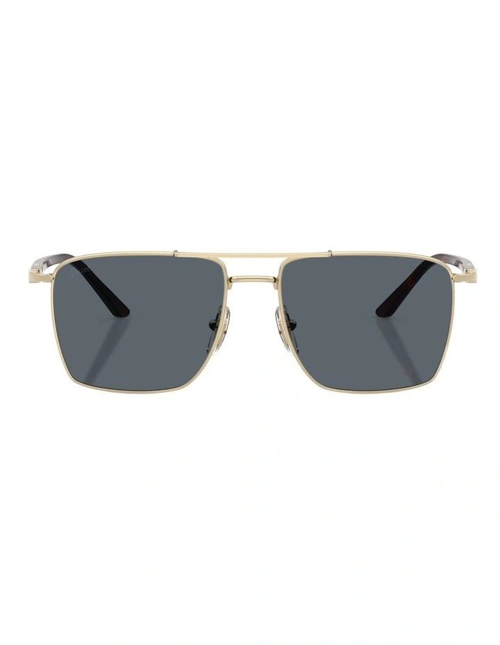 Persol Steel Sunglasses in Gold image 2