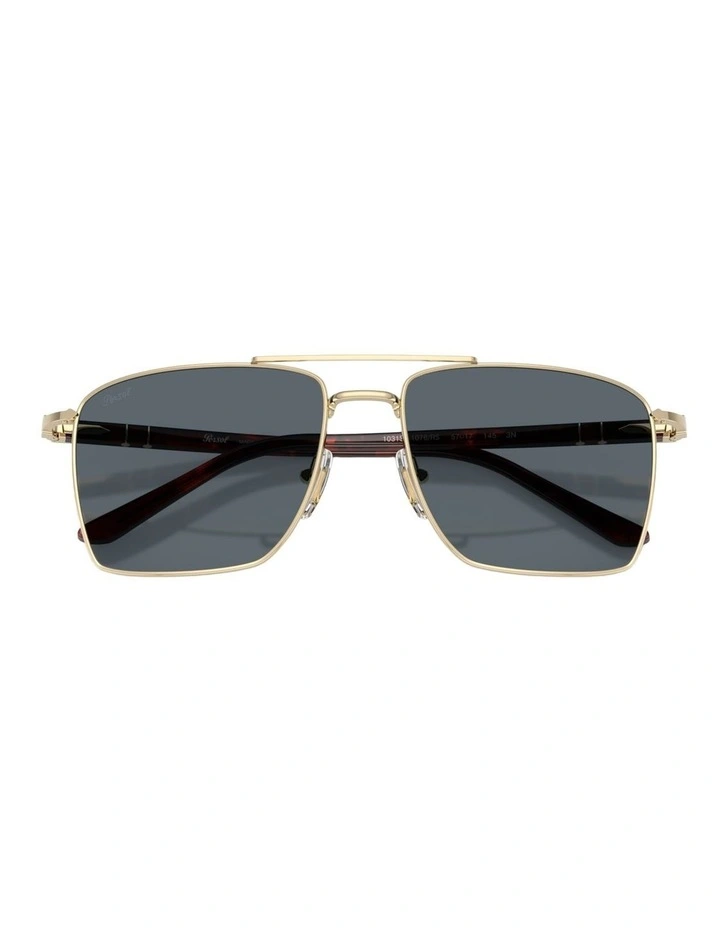 Persol Steel Sunglasses in Gold image 4