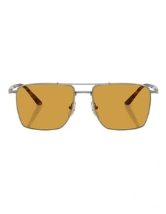 Persol Steel Sunglasses in Grey
