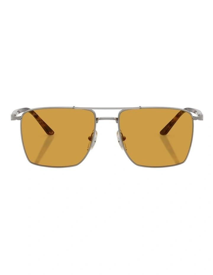 Persol Steel Sunglasses in Grey image 1