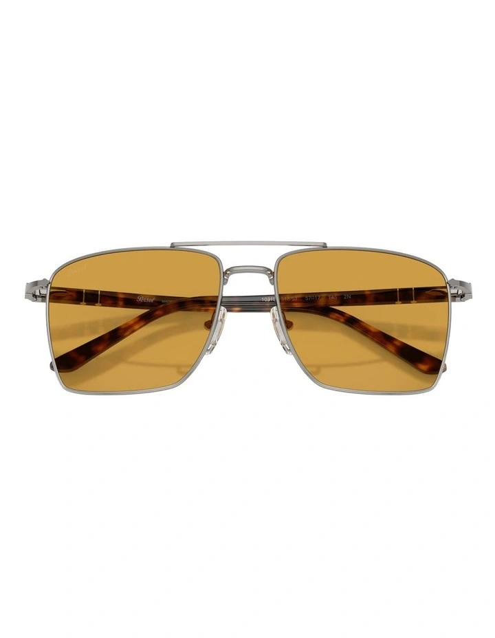 Persol Steel Sunglasses in Grey image 4