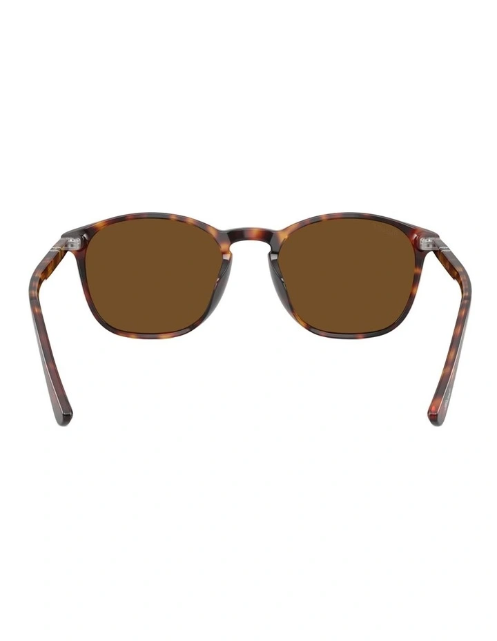 Persol Acetate Polarised Sunglasses in Tortoise image 2