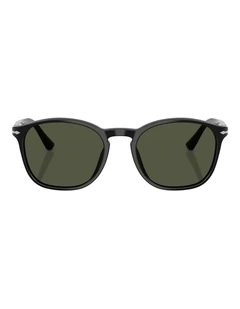 Persol Acetate Sunglasses in Black