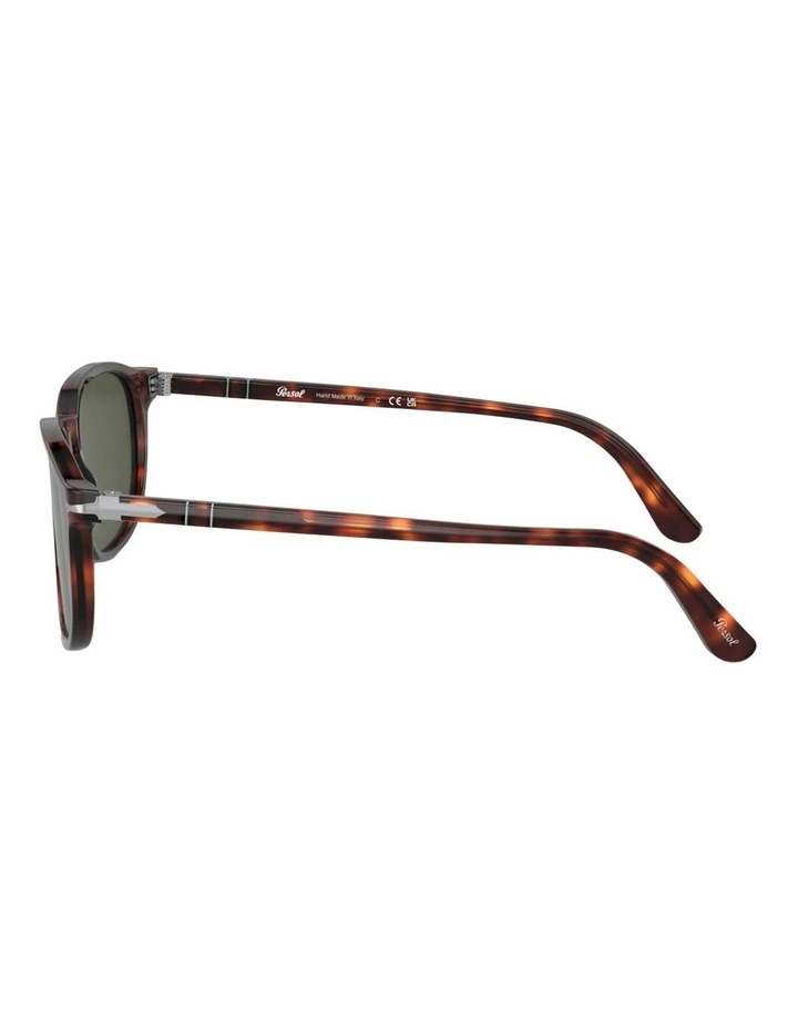 Persol PO3019S Acetate Sunglasses in Tortoise image 2