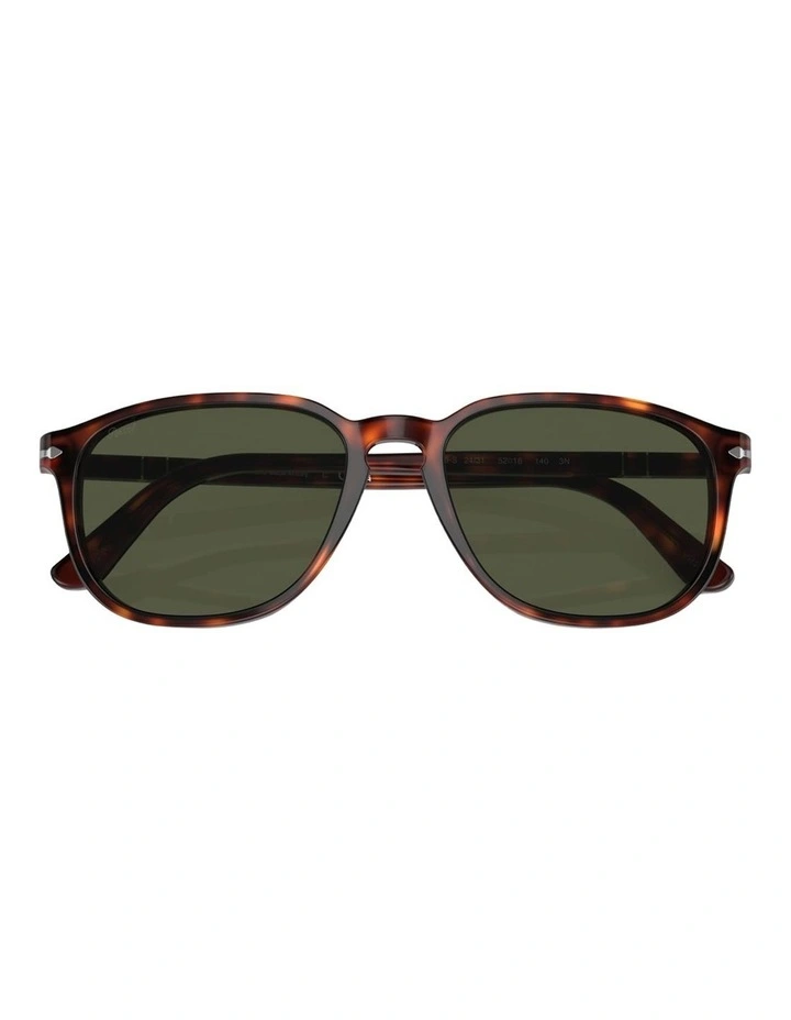 Persol PO3019S Acetate Sunglasses in Tortoise image 4