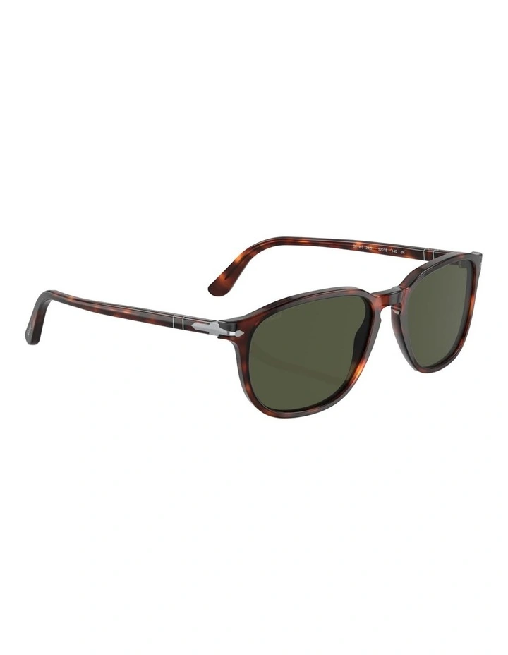 Persol PO3019S Acetate Sunglasses in Tortoise image 5