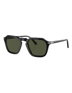 Persol PO3292S Acetate Sunglasses in Black