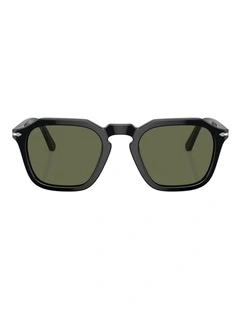 Persol PO3292S Acetate Polarised Sunglasses in Black