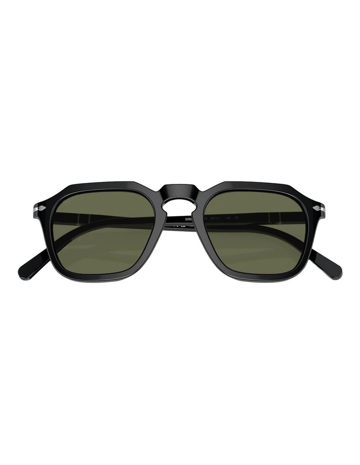 Persol PO3292S Acetate Polarised Sunglasses in Black image 3