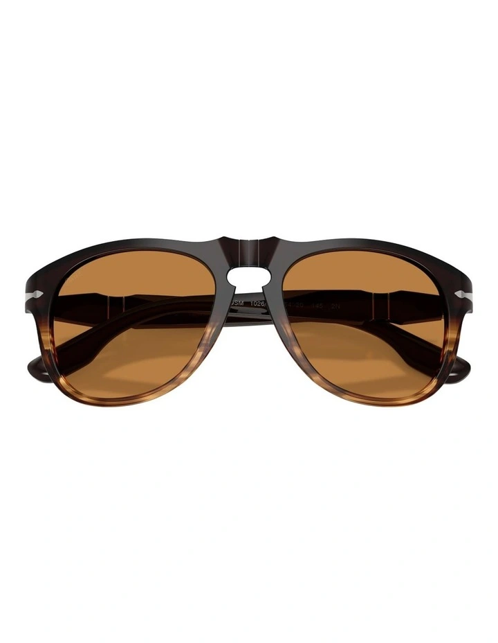 Persol  Acetate Sunglasses in Brown image 3