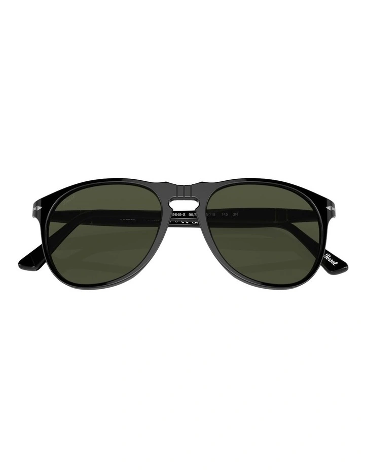 Persol PO9649S Acetate Sunglasses in Black image 4
