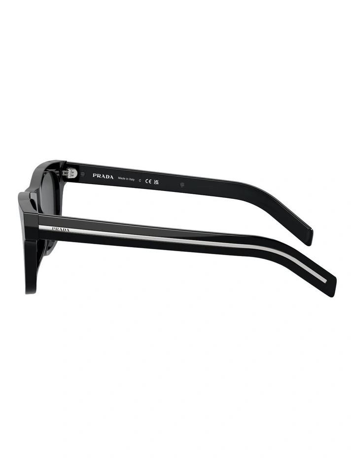 Prada  Acetate Sunglasses in Black image 3