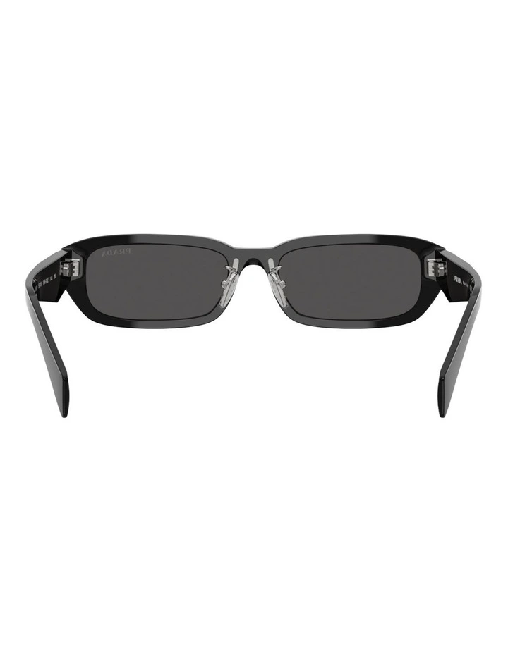 Prada Acetate Sunglasses in Black image 2