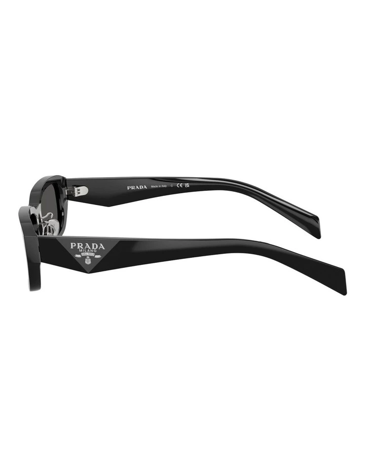 Prada Acetate Sunglasses in Black image 3