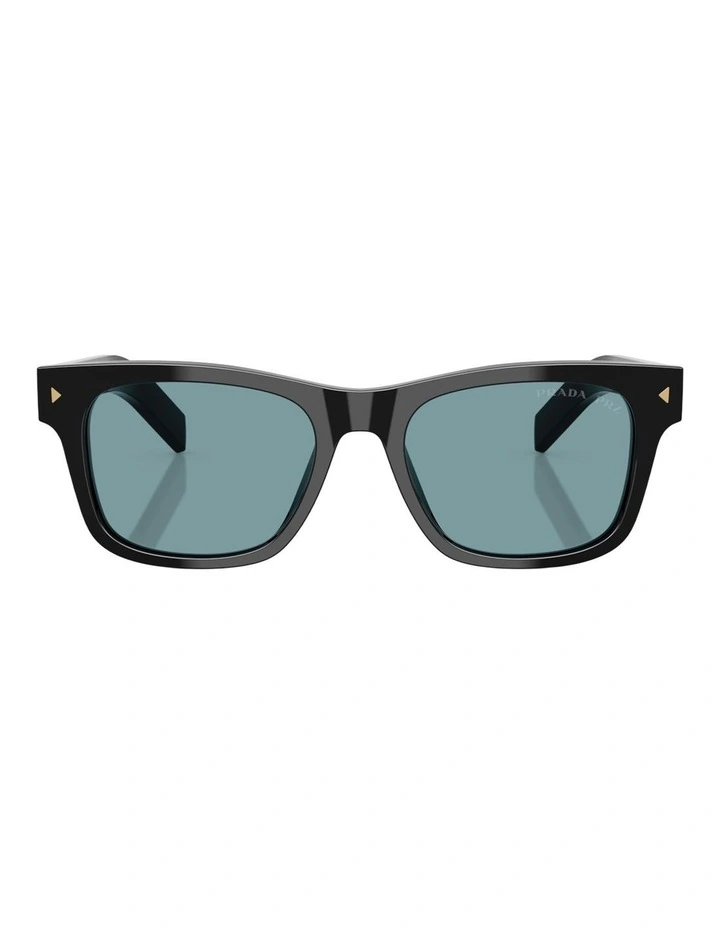Prada Acetate Polarised Sunglasses in Black image 1