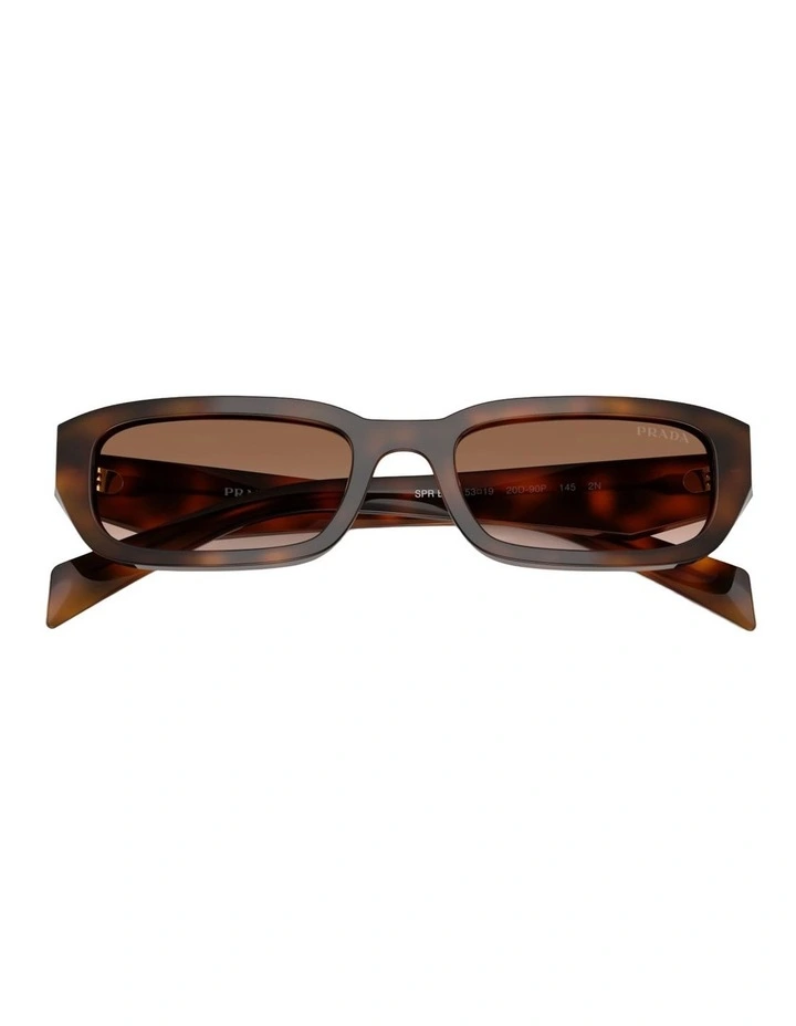 Prada Acetate Sunglasses in Tortoise image 3