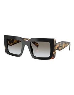 Prada  Acetate Sunglasses in Black