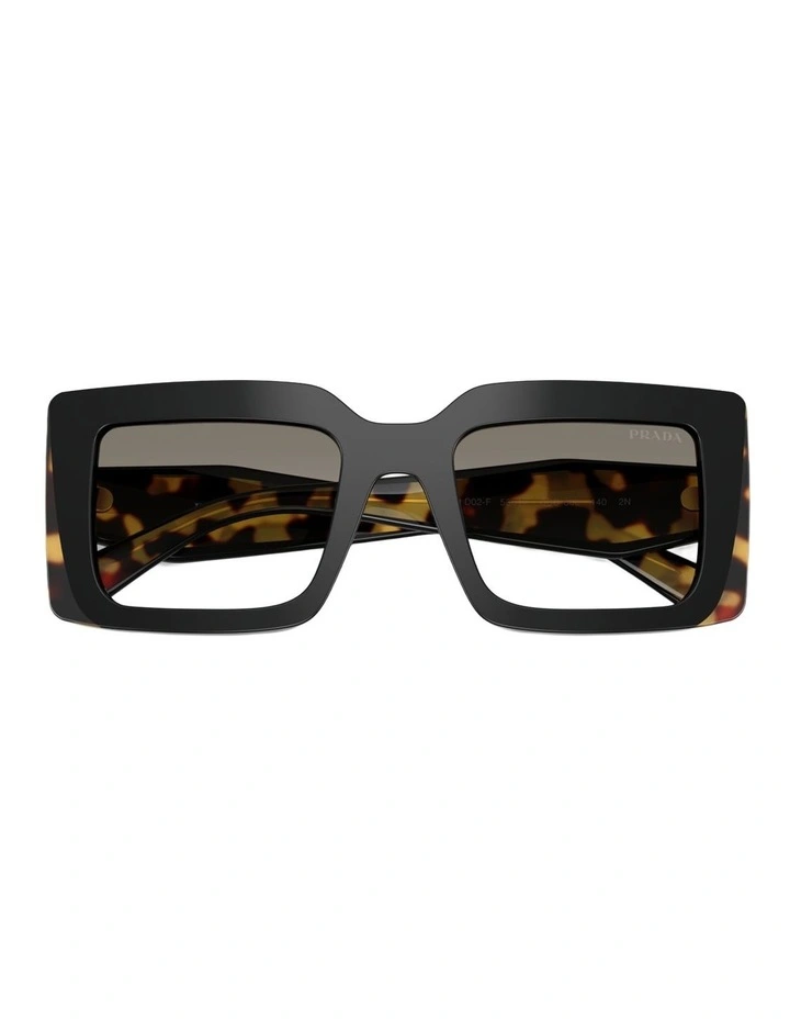 Prada Acetate Sunglasses in Black image 4