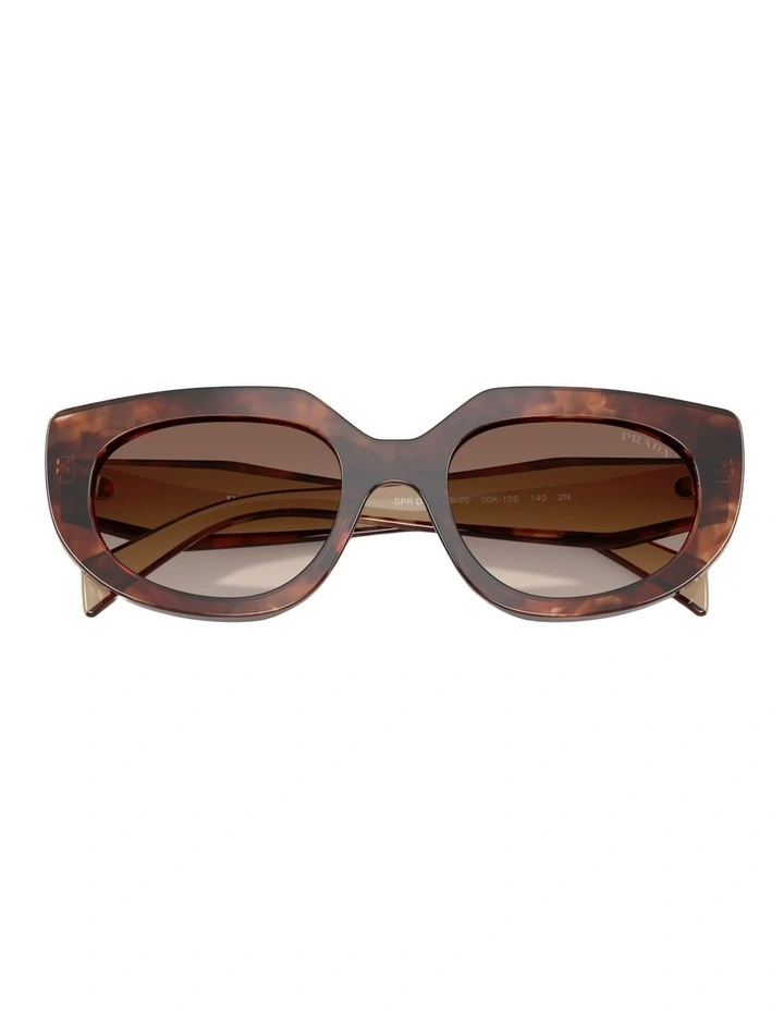 Prada Acetate Sunglasses in Tortoise image 3