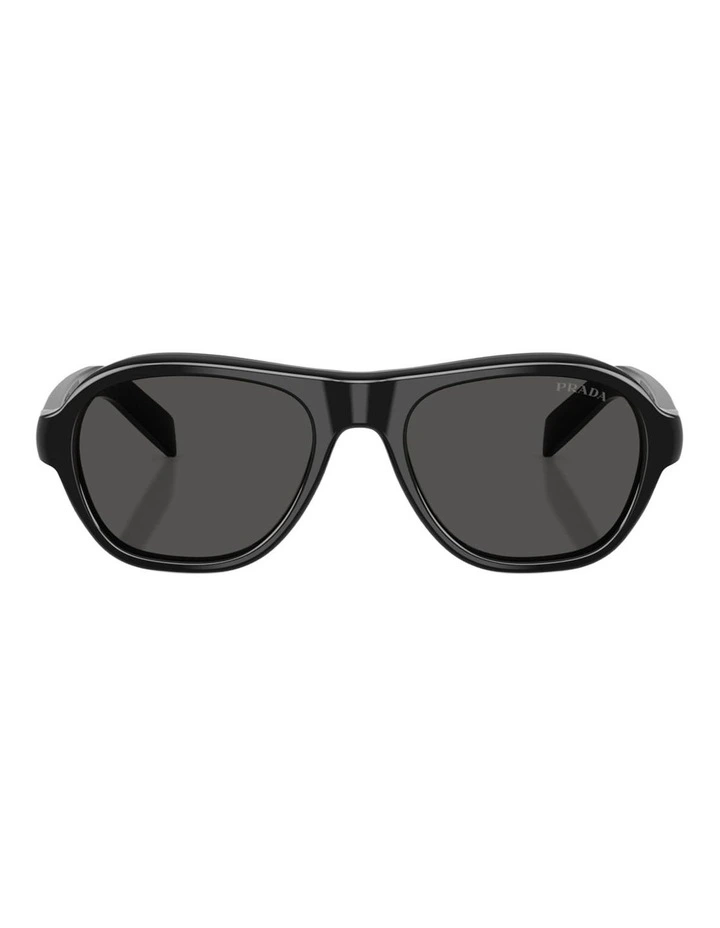 Prada Acetate Sunglasses in Black image 2