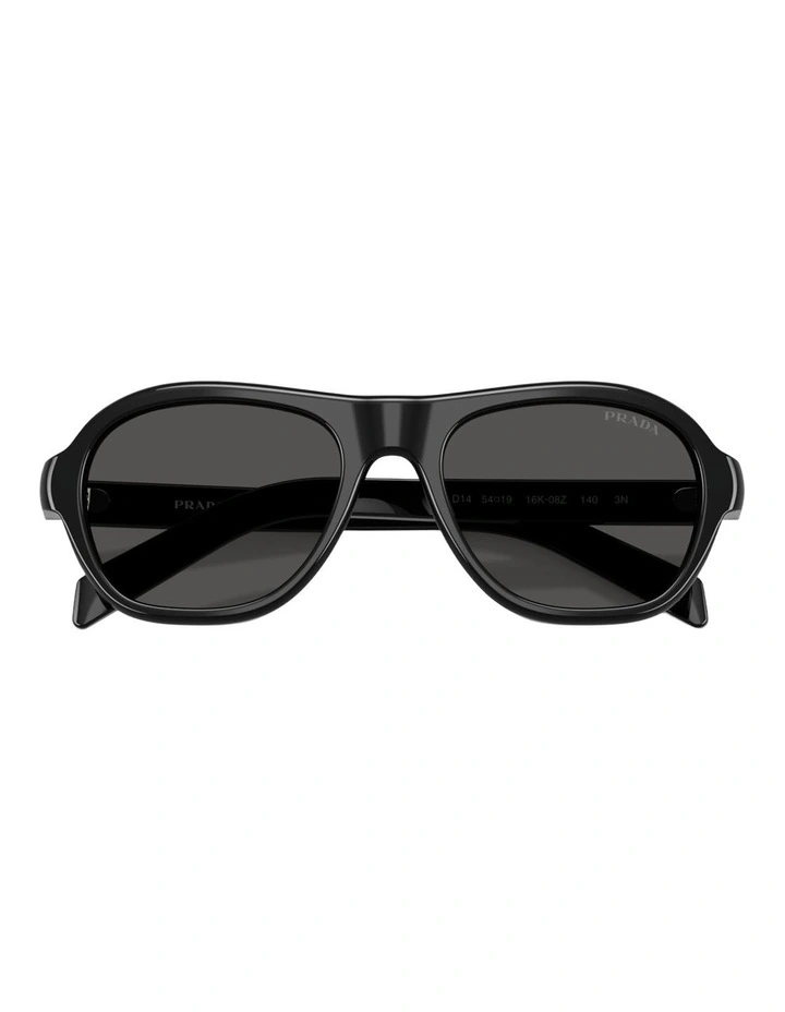 Prada Acetate Sunglasses in Black image 4