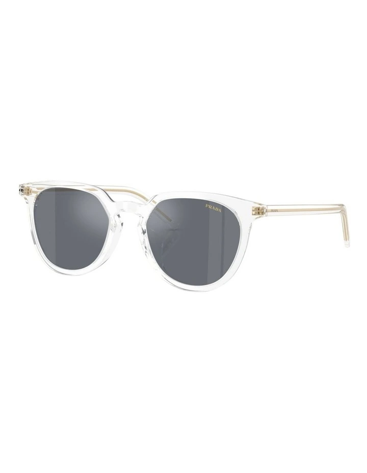 Prada Acetate Sunglasses in Transparent image 1