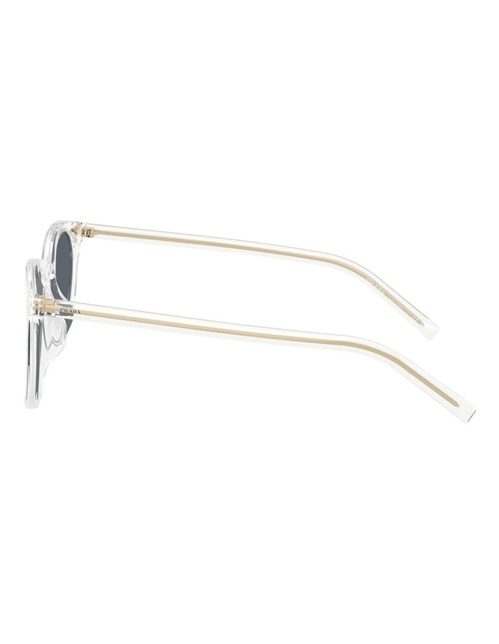 Prada Acetate Sunglasses in Transparent image 3