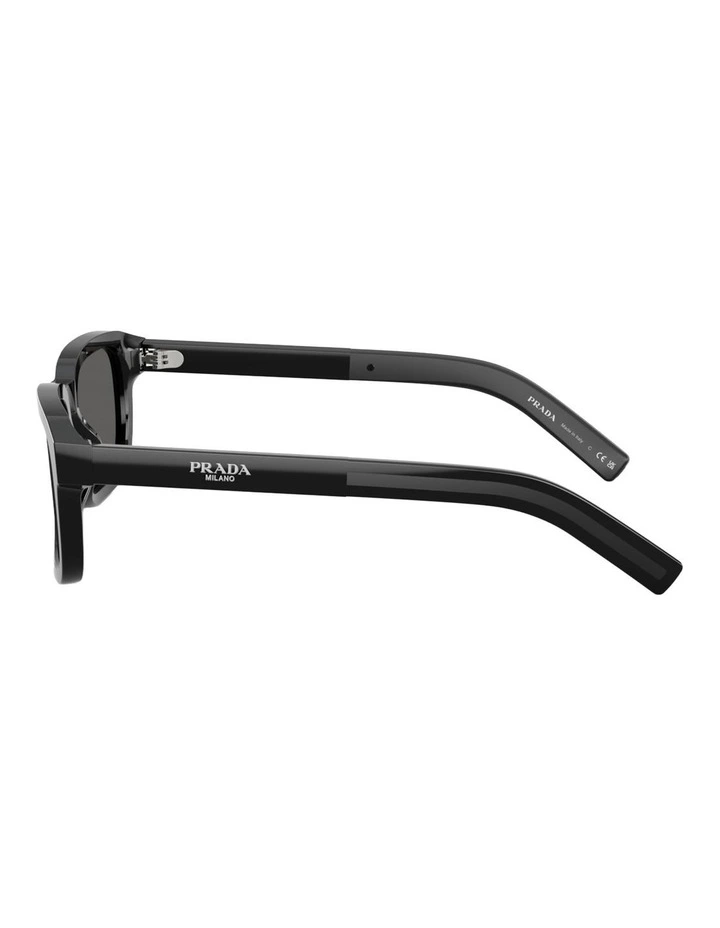 Prada Acetate Sunglasses in Black image 3