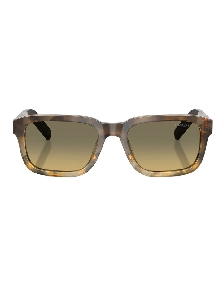Prada Acetate Sunglasses in Brown image 1