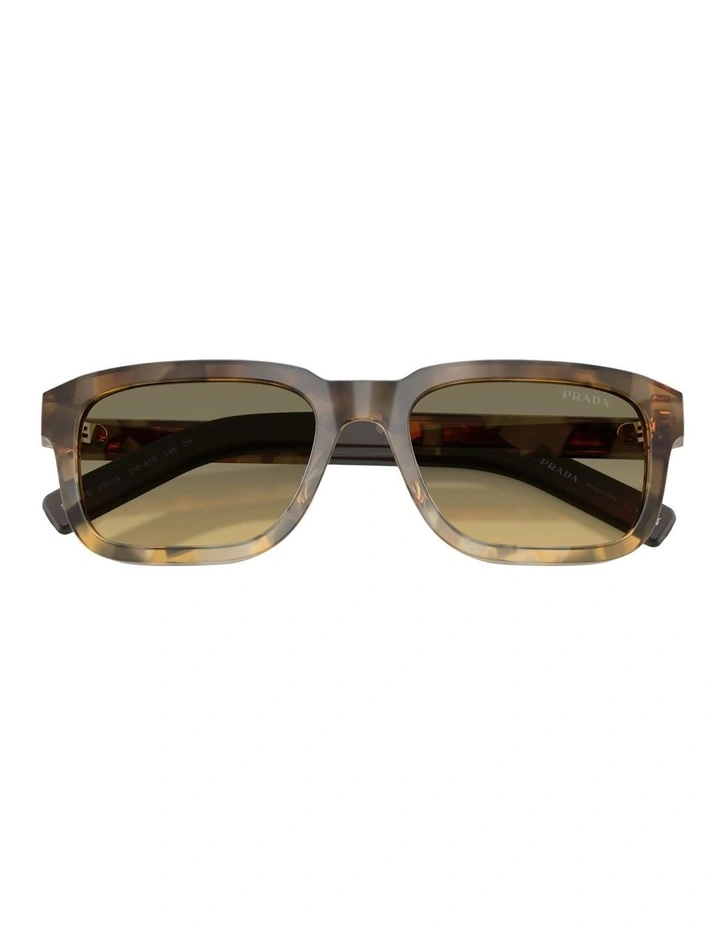 Prada Acetate Sunglasses in Brown image 4