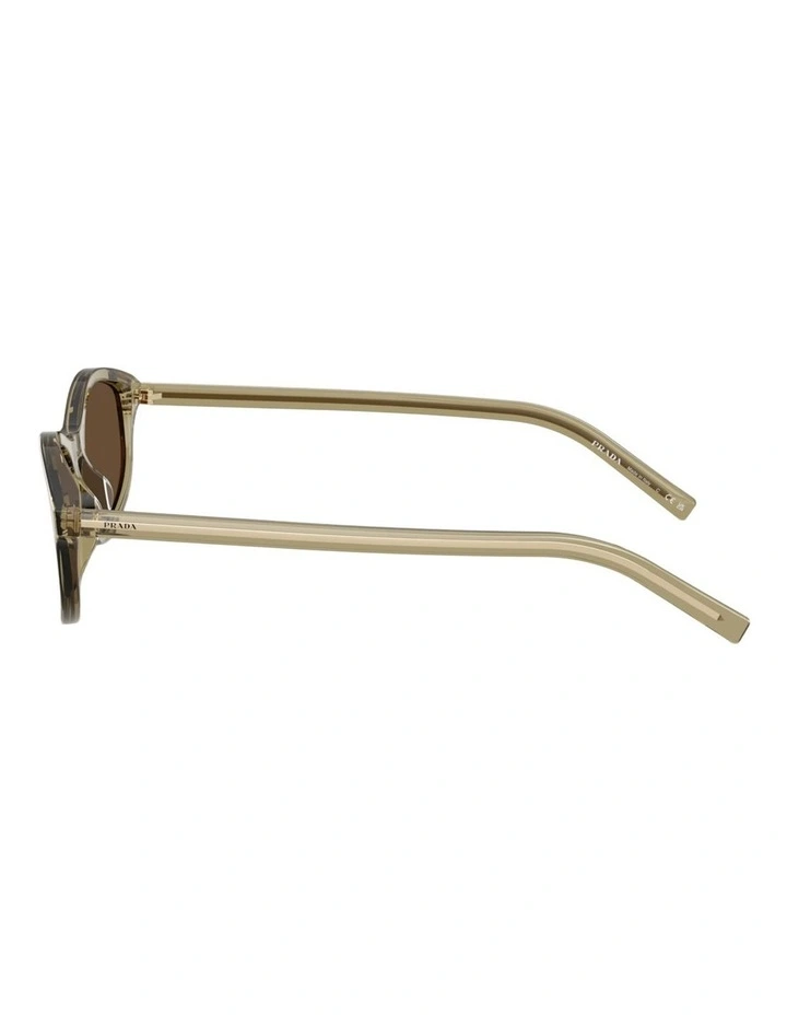 Prada Acetate Sunglasses in Green image 3