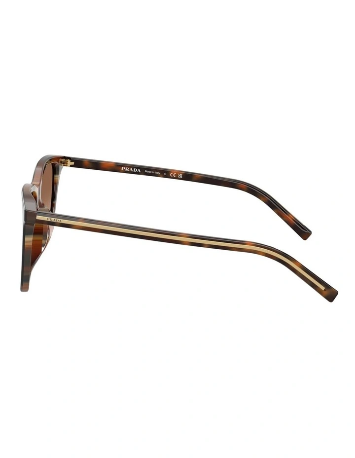 Prada Acetate Sunglasses in Tortoise image 3