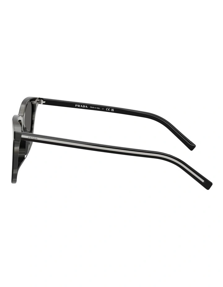 Prada Acetate Sunglasses in Black image 2