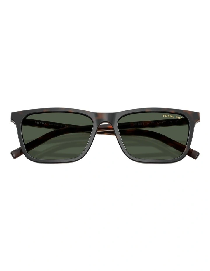 Prada  Acetate Polarised Sunglasses in Tortoise image 4