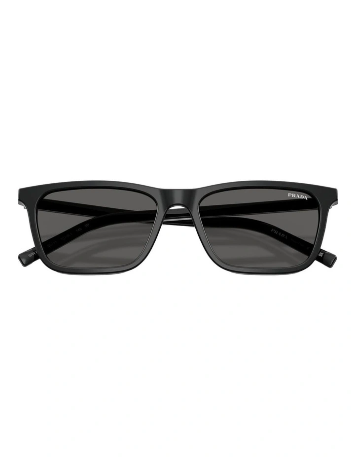 Prada PR D19SF Acetate Sunglasses in Black image 3