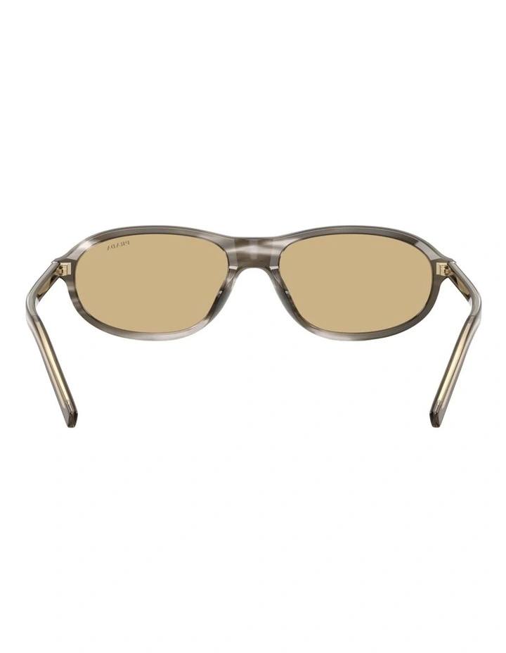Prada Acetate Sunglasses in Black image 3