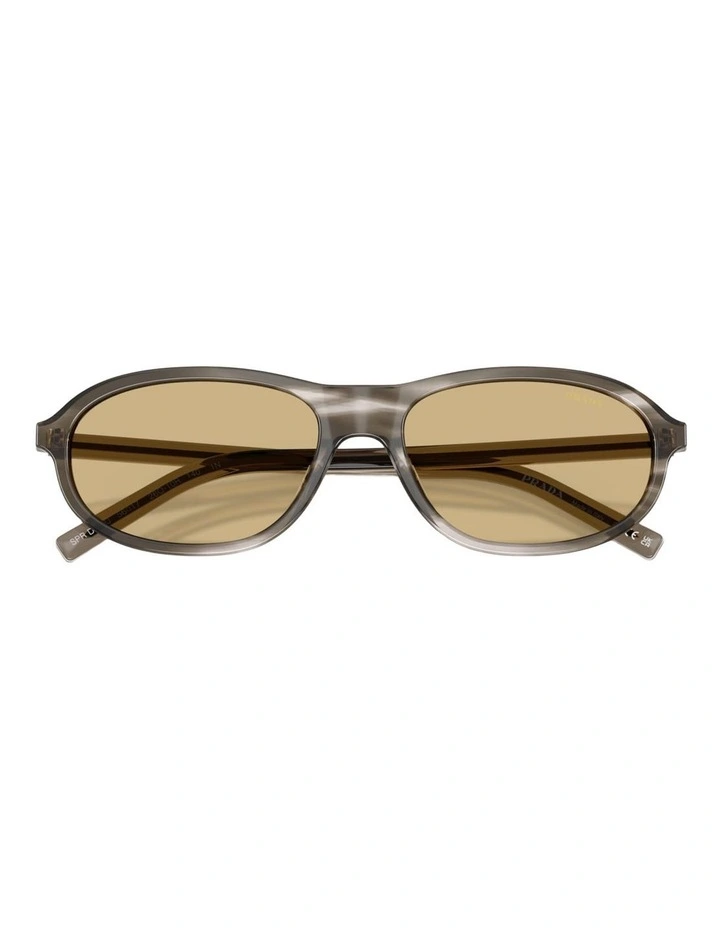 Prada Acetate Sunglasses in Black image 4